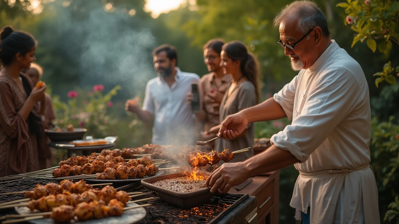 Cooking Tandoori Chicken