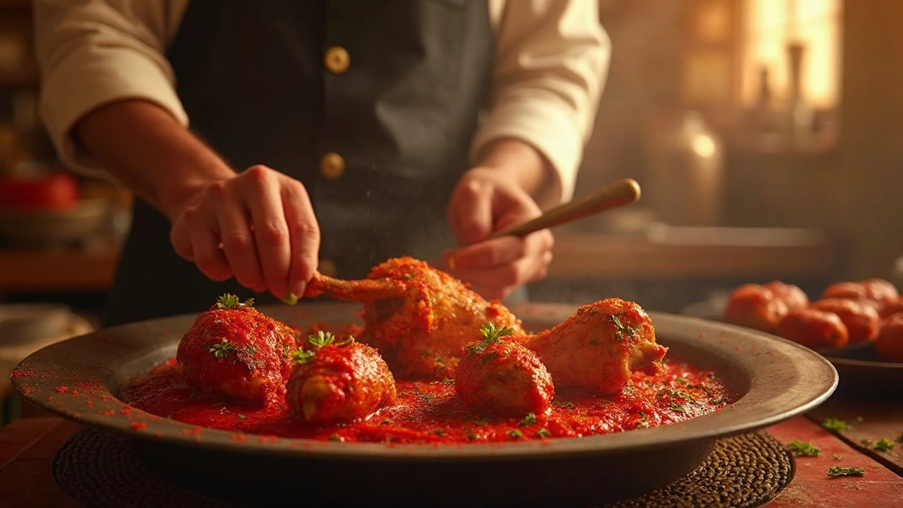 How to Get the Perfect Red Color in Tandoori Chicken